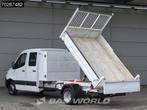 Mercedes Sprinter 514 CDI Kipper Dubbel Cabine Dubbellucht 3, Auto's, Bestelauto's, Stof, Gebruikt, Euro 6, Wit
