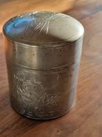 Vintage Theebus met Aziatische Motieven, Ophalen of Verzenden