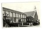 Leimuiden  KVR 3-4750 Chr. School en Geref. Kerk, Verzamelen, Ansichtkaarten | Nederland, Verzenden, 1940 tot 1960, Gelopen, Zuid-Holland