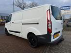 Ford Transit Custom 310 2.2 TDCI L2 H1 Trend 150.000km 2 Sch, Auto's, Bestelauto's, Voorwielaandrijving, Euro 5, Gebruikt, Zwart
