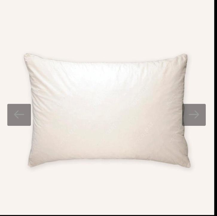 originele COCO-MAT MORFEAS kussens, Huis en Inrichting, Slaapkamer | Beddengoed, Zo goed als nieuw, Kussen, Eenpersoons, Wit, Ophalen of Verzenden
