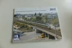 Kalender NVBS 2012 Nederlandse spoorwegen trein tram NS TOP, Verzamelen, Spoorwegen en Tramwegen, Ophalen of Verzenden, Zo goed als nieuw
