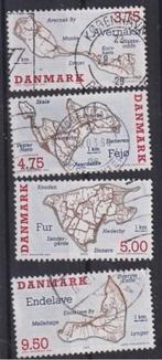 Denemarken 1995; Kleine eilanden, Michel 1096-1099, gebruikt, Postzegels en Munten, Postzegels | Europa | Scandinavië, Denemarken