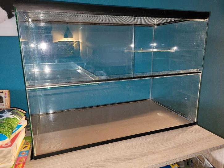 Gerbilarium, Dieren en Toebehoren, Knaagdieren en Konijnen | Hokken en Kooien, Zo goed als nieuw, Hok, 110 cm of meer, Ophalen