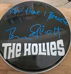 The Hollies drummer Bobby Elliott Handtekening Gesigneerd, Ophalen of Verzenden, Zo goed als nieuw, Instrument of Toebehoren, Gesigneerd