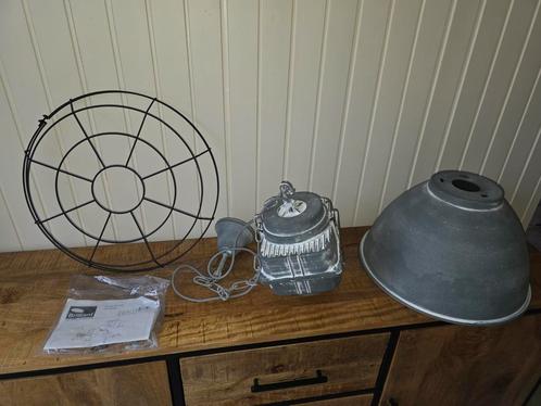 Industriële hanglamp Brilliant, Huis en Inrichting, Lampen | Hanglampen, Gebruikt, Minder dan 50 cm, Metaal, Ophalen of Verzenden