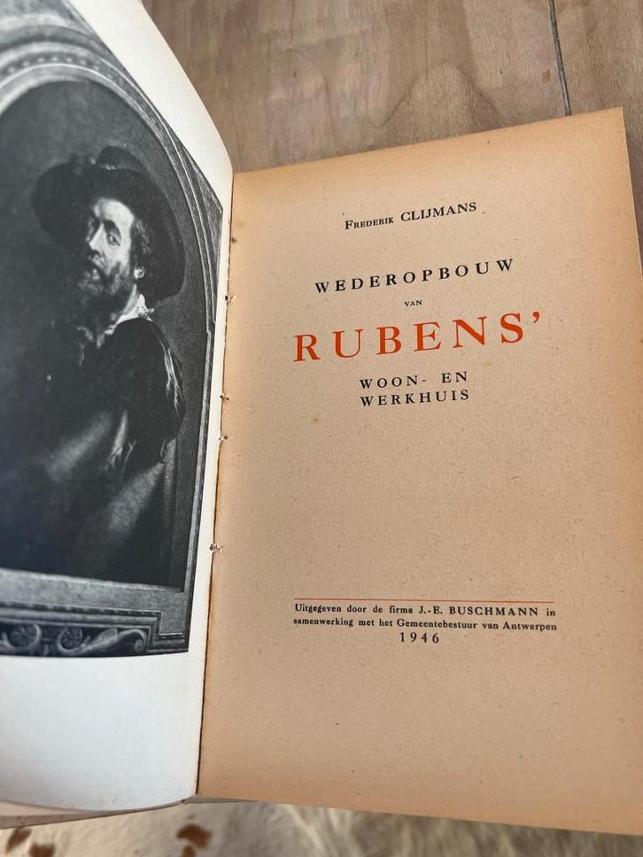 Wederopbouw van Rubens' woon- en werkhuis, Boeken, Kunst en Cultuur | Architectuur, Gelezen, Architectuur algemeen, Ophalen of Verzenden