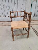 Antiek brocante breistoeltje / hoekstoeltje / halstoeltje, Ophalen