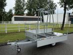 Eduard plateauwagen 250x145 750KG + Steigerbok optie!, Nieuw