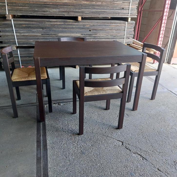 Eetkamer set tafel pastoe cees braakman, Huis en Inrichting, Tafels | Eettafels, Zo goed als nieuw, 50 tot 100 cm, 100 tot 150 cm