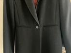 Lange zwarte jas, maat 36, Kleding | Dames, Jassen | Winter, Ophalen of Verzenden, Zo goed als nieuw, Maat 36 (S), Zwart