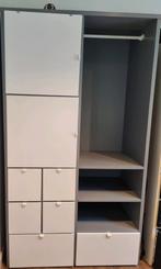 VISTHUS kast IKEA - Grijs/wit, 200 cm of meer, Ophalen of Verzenden, Zo goed als nieuw, Minder dan 150 cm