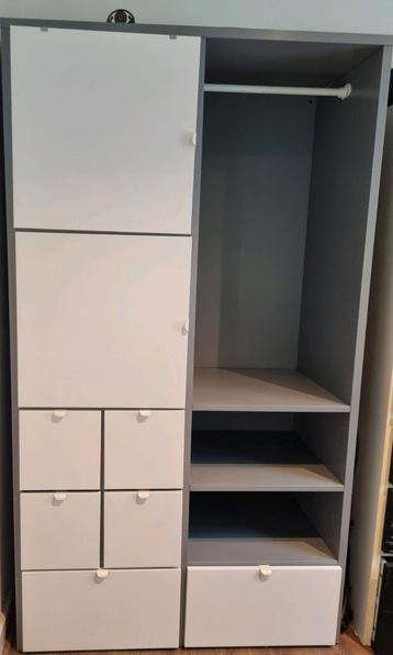 VISTHUS kast IKEA - Grijs/wit beschikbaar voor biedingen
