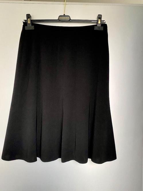 E1076 Gerry Weber: maat 38=M plice rok rokje zwart, Kleding | Dames, Rokken, Zo goed als nieuw, Maat 38/40 (M), Zwart, Knielengte