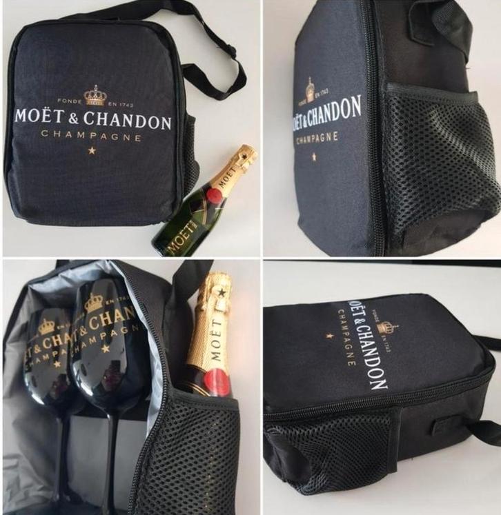 Luxe Moët & Chandon Koeltas ‼️, Sieraden, Tassen en Uiterlijk, Tassen | Rugtassen, Nieuw, Overige merken, Ophalen of Verzenden