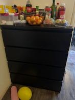 Ikea Malm ladekast met 4 lades, Huis en Inrichting, Kasten | Dressoirs, Kunststof, Gebruikt, Met lade(s), 25 tot 50 cm