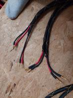 Mooie speakerkabel 2x3 meter met stekkers., Ophalen of Verzenden, Minder dan 2 meter, Overige kabels