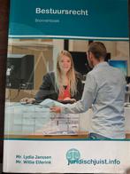 Bestuursrecht Bronnenboek - Janssen & Elferink, Ophalen, Gelezen, VMBO, Overige vakken