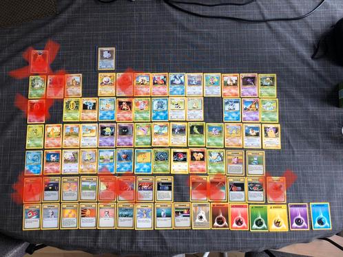 Pokemon Base Set verzameling EN en NL - oude pokemon kaarten, Hobby en Vrije tijd, Verzamelkaartspellen | Pokémon, Zo goed als nieuw