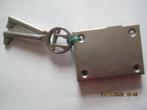 Kastslot 6 x 4,5  x 1 cm, Ophalen of Verzenden, Nieuw, Rvs, Slot