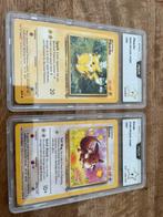 Pokemon Pikachu & eevee pca slabs, Ophalen of Verzenden, Zo goed als nieuw, Losse kaart