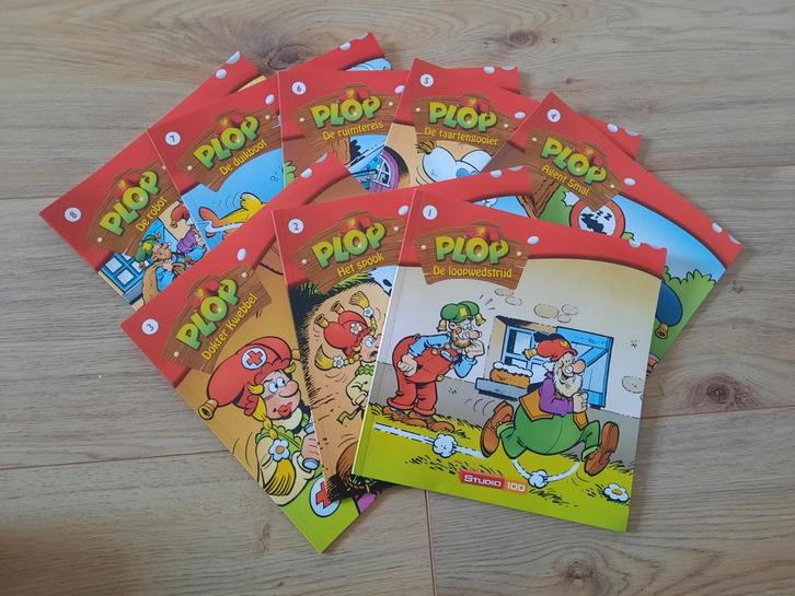 Acht kabouter Plop boekjes., Boeken, Kinderboeken | Jeugd | onder 10 jaar, Zo goed als nieuw, Fictie algemeen, Ophalen of Verzenden