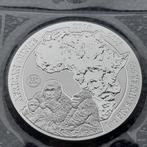 2023 Rwanda 1 oz zilveren Mountain Gorilla, Zilver, Ophalen of Verzenden, Overige landen