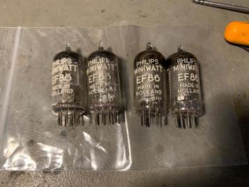 Setjes EF86 buizen philips  beschikbaar voor biedingen