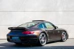 Porsche 911 3.6 Turbo -schuifdak-sport chrono-stoelverw-, Automaat, Gebruikt, Huisgarantie, 4 stoelen