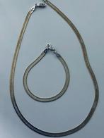 Sieraden set, Sieraden, Tassen en Uiterlijk, Antieke sieraden, Verzenden, Zilver, Ketting