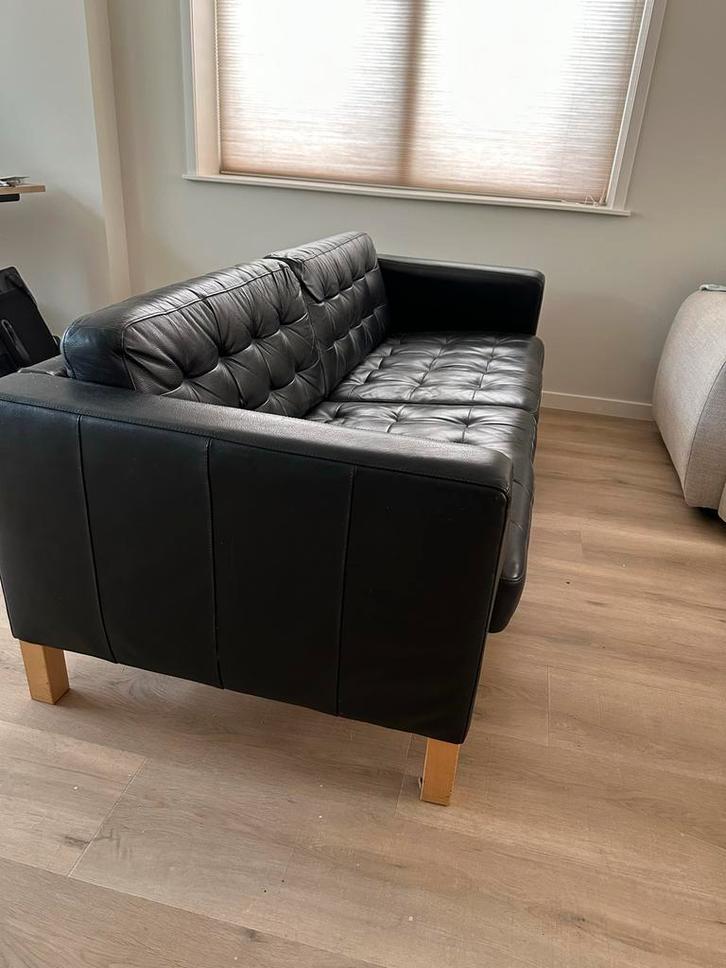 Ikea 3-zits Karlfors bank - 186cm - Gebruikt, Huis en Inrichting, Banken | Bankstellen, Gebruikt, Rechte bank, Driepersoons, 150 tot 200 cm
