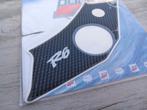 Carbon kroonplaat sticker Yamaha R6 98-99-00-01, Motoren, Ophalen of Verzenden