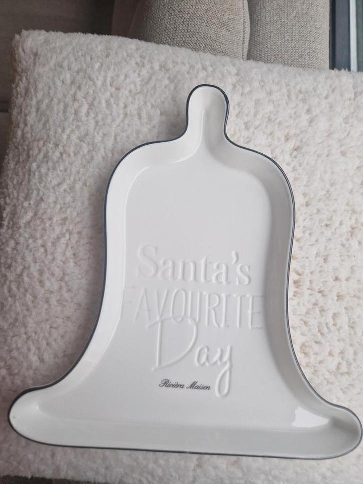 Riviera Maison kerst RM Santa's favourite day, Diversen, Kerst, Zo goed als nieuw, Ophalen of Verzenden