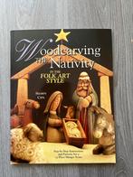 Boek houtsnijden kerststal woodcarving the nativity folkart, Ophalen of Verzenden, Nieuw, Shawn cipa