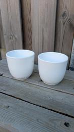 Kleine Bloempot voor Binnen 2x, Ophalen, Rond, Binnen, Zo goed als nieuw