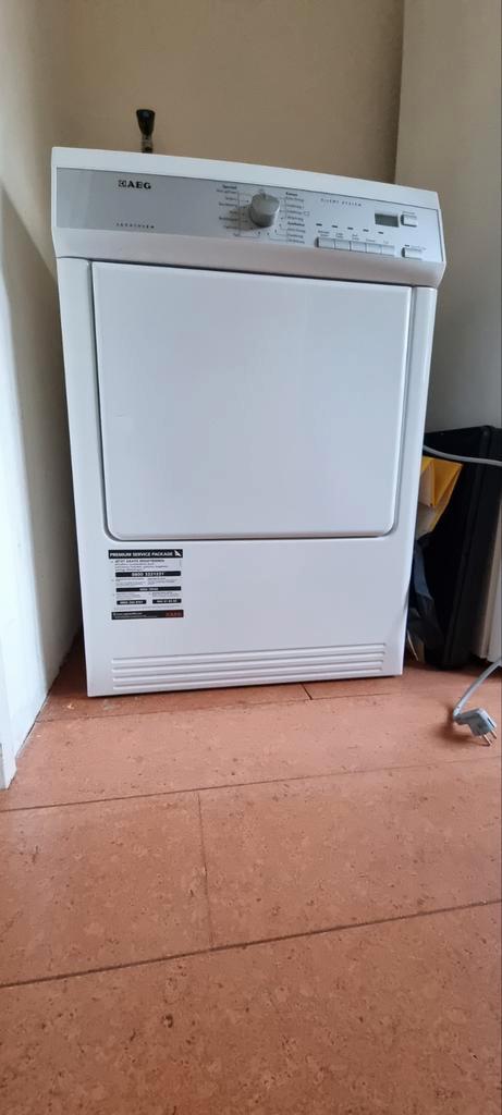 Luchtafvoerdroger AEG Lavatherm T75177NAV, Witgoed en Apparatuur, Wasdrogers, Gebruikt, Ophalen