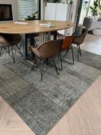 Mooi vloerkleed vintage! Echte Perzisch tapijt.300-300, Grijs, Vintage/ modern, Gebruikt, Ophalen of Verzenden