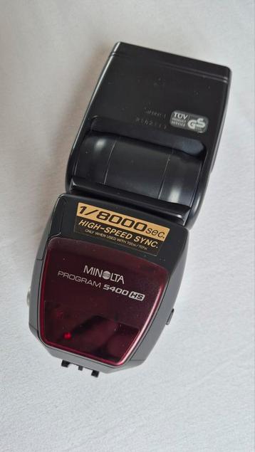 Minolta Program 5400 HS Flitser high speed flitser 1/8000 beschikbaar voor biedingen
