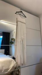 Witte galajurk met laagjes - maat M, Kleding | Dames, Jurken, Maat 38/40 (M), Wit, Ophalen of Verzenden, Gedragen