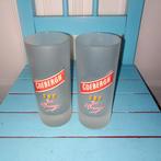 Coebergh mix jus d'orange glazen mat glas 2 stuks, Ophalen, Glas of Glazen, Overige stijlen, Glas