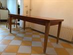 Eettafel  kan per direct weg!, Huis en Inrichting, Tafels | Eettafels, Strakke sfeervolle keukentafel, 150 tot 200 cm, Gebruikt