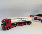 St vd Brink DAF XG+ met bulkoplegger 1:50, Hobby en Vrije tijd, St vd Brink, St vd Brink, Ophalen of Verzenden, Zo goed als nieuw