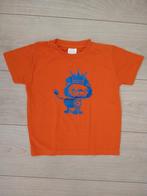 Oranje shirt koningsdag maat 98/104, Zo goed als nieuw, Shirt of Longsleeve, Ophalen