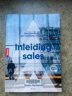 Inleiding Sales - Stefan Renkema - 2e druk, Boeken, Ophalen of Verzenden, Zo goed als nieuw, Economie en Marketing
