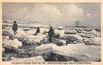 Vlissingen Winter 1929 Groote IJsschotsen langs badstrand, Verzenden, 1920 tot 1940, Ongelopen, Zeeland
