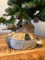 Vintage Michel Caugant pate Terrine Eend kerst tafelen, Antiek en Kunst, Ophalen of Verzenden