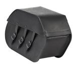 Zadeltassen set "Rigid" Ledrie - 20 Liter - Zwart leer, Motoren, Accessoires | Koffers en Tassen, Ophalen of Verzenden, Nieuw