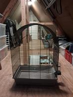 Te Koop:  kanarie-parkieten kooi., Dieren en Toebehoren, Vogels | Hokken en Kooien, Ophalen, Gebruikt, Metaal, Vogelkooi
