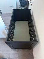 Ledikant interbaby zwart, Ophalen, Zo goed als nieuw, Ledikant