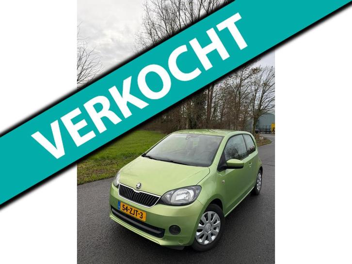 Skoda Citigo 1.0 Greentech Arctic, Auto's, Skoda, Bedrijf, Te koop, Citigo, ABS, Airbags, Airconditioning, Centrale vergrendeling